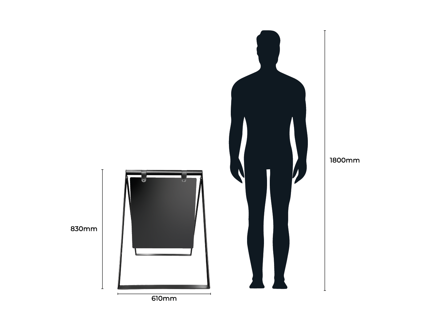 swing a frame sizing