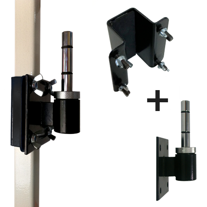 Wall Mount 30° or 90° + CLAMP