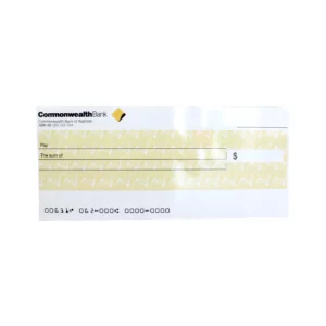 Corflute Novelty Cheque - 1200mm x 535mm x 5mm